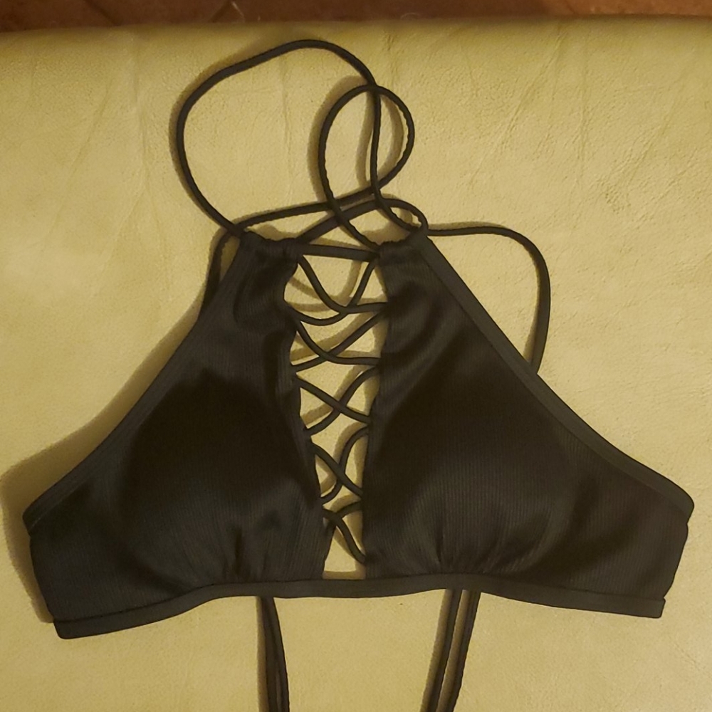 Damsel High Neck Bikini Top